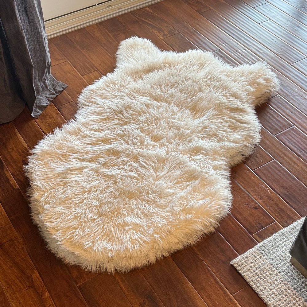 PAW Faux Fur orthopedic Dog Bed